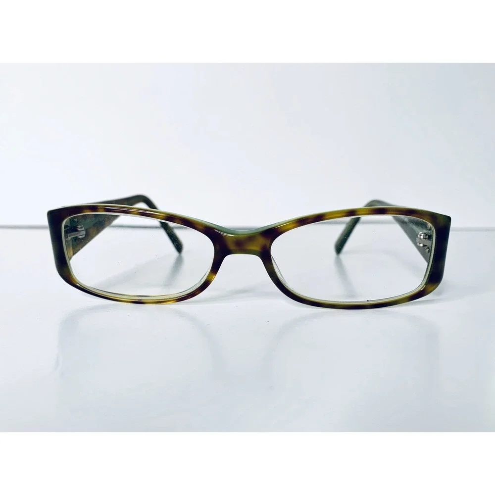 Kate Spade Green Brown Tortoise Glasses Thick Temples Italy 51 16 130 Cadance